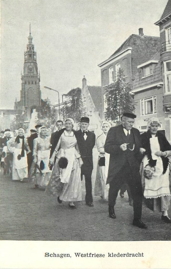 702-018-031 Schagen Westfriese Klederdracht, Verzenden, Voor 1920, Noord-Holland