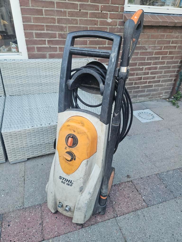 Stihl RE 162 Hogedrukreiniger - Krachtig en Betrouwbaar, Tuin en Terras, Ophalen of Verzenden, Gebruikt, Elektrisch, Stihl
