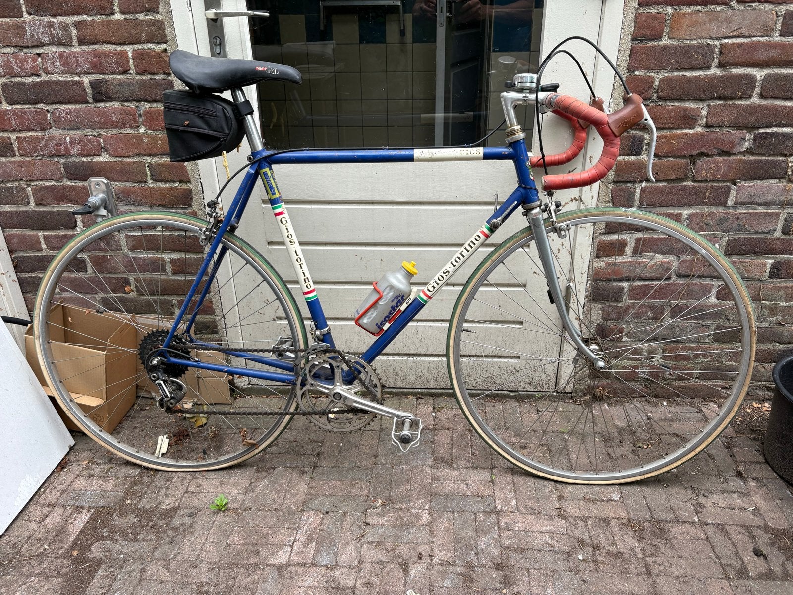 Vintage Gios Torino Super Record - Klassieke stalen ros, Fietsen en Brommers, Fietsen | Racefietsen, Gebruikt, Heren, Overige merken