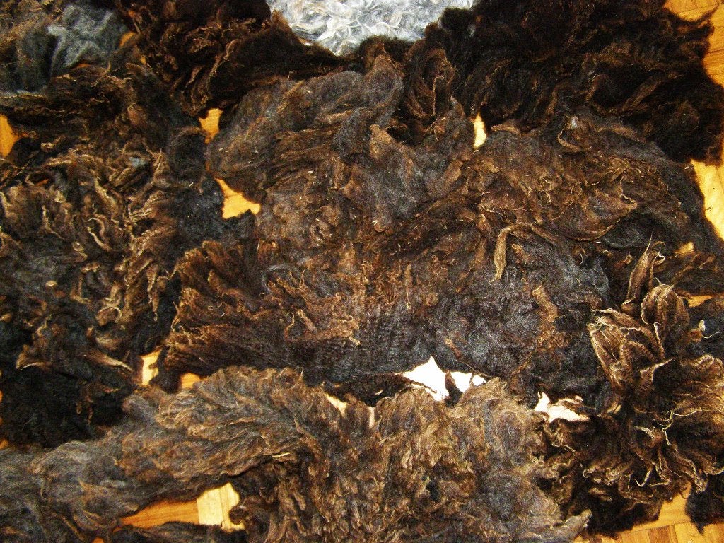 Vervilte stukken gewassen schapenwol vilten wandkleed wol, Ophalen of Verzenden, Nieuw