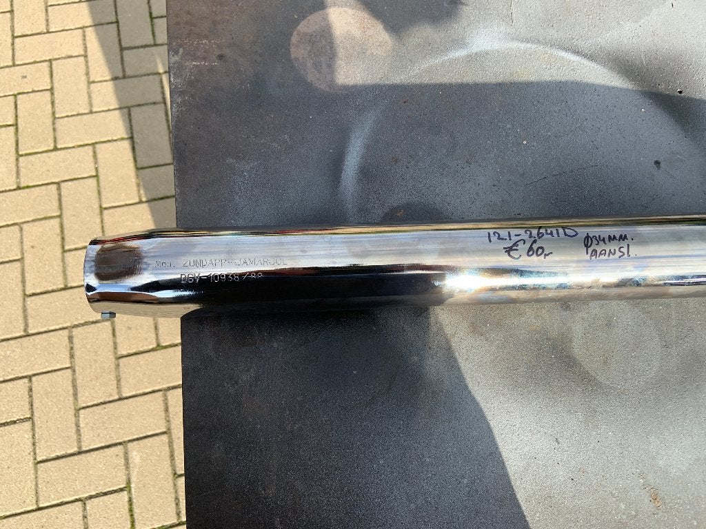 Zundapp KS 50 uitlaat 34 mm. aansluiting, Ophalen, Zo goed als nieuw, Uitlaat