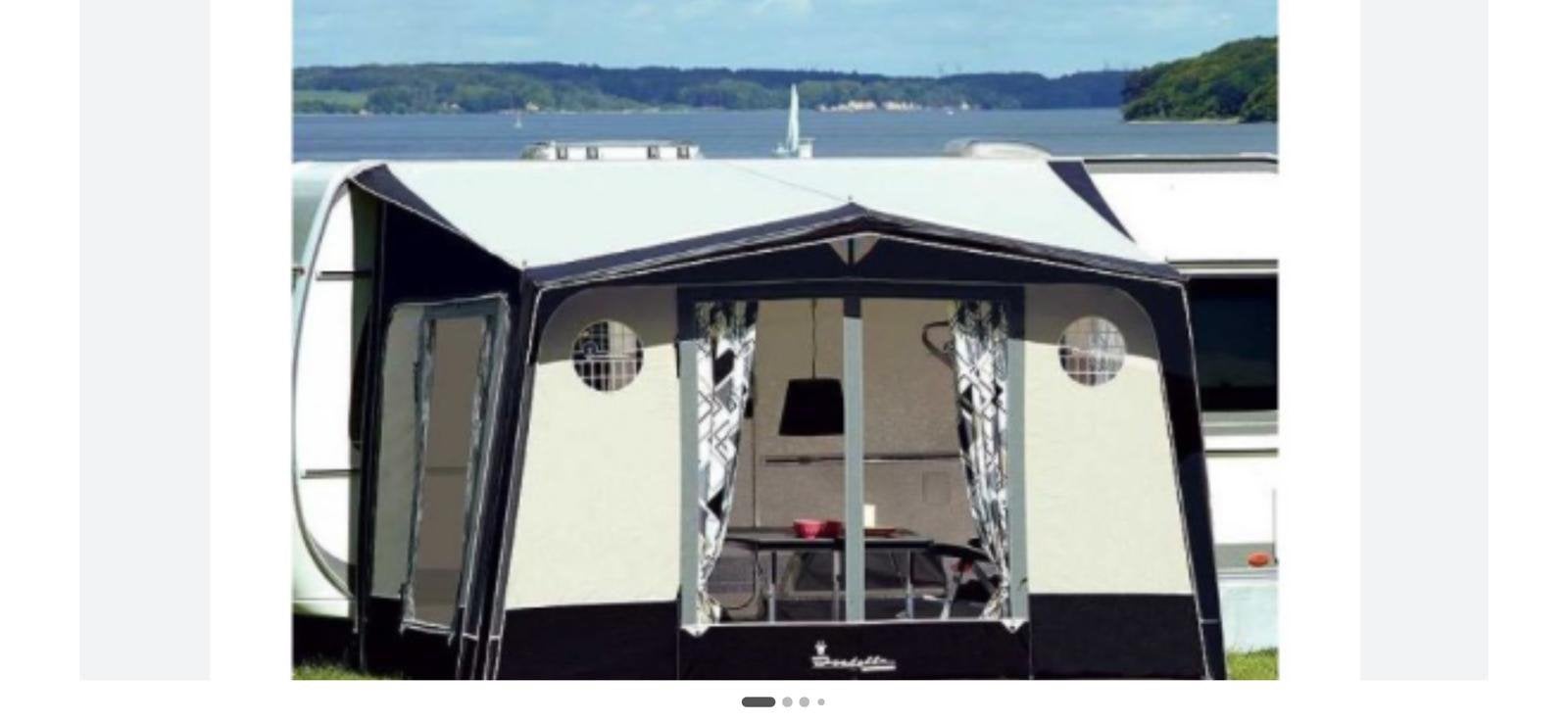 Isabella Magnum 250 Coal z.g.a.n., Caravans en Kamperen, Voortenten en Luifels, Ophalen, Zo goed als nieuw
