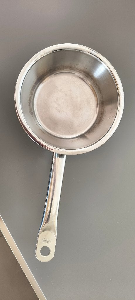 Fissler sauteuse, Ophalen, Gebruikt, Rvs, PFAS-vrij