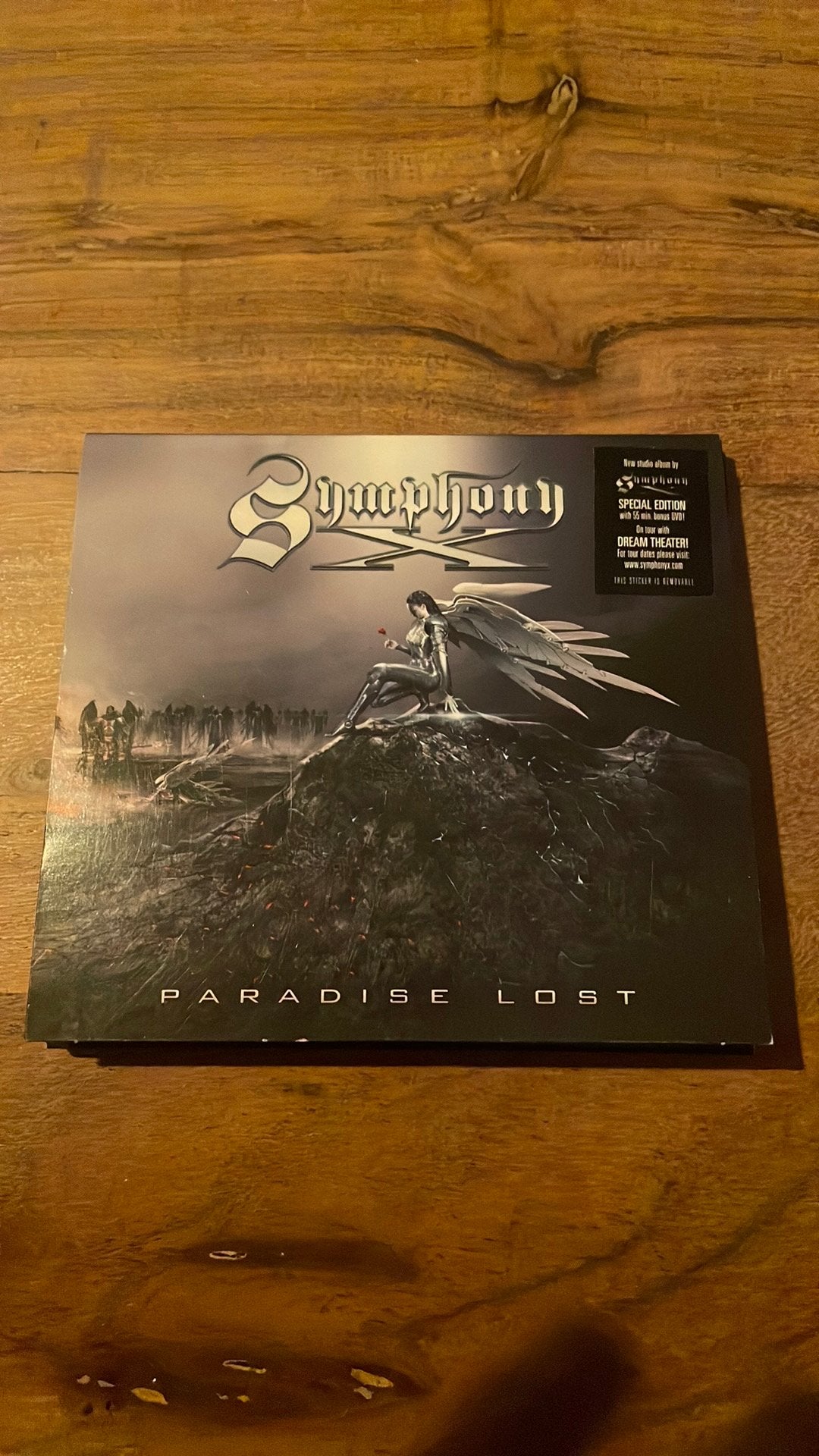 Symphony X Paradise Lost Special Ed CD + DVD, Ophalen of Verzenden, Zo goed als nieuw