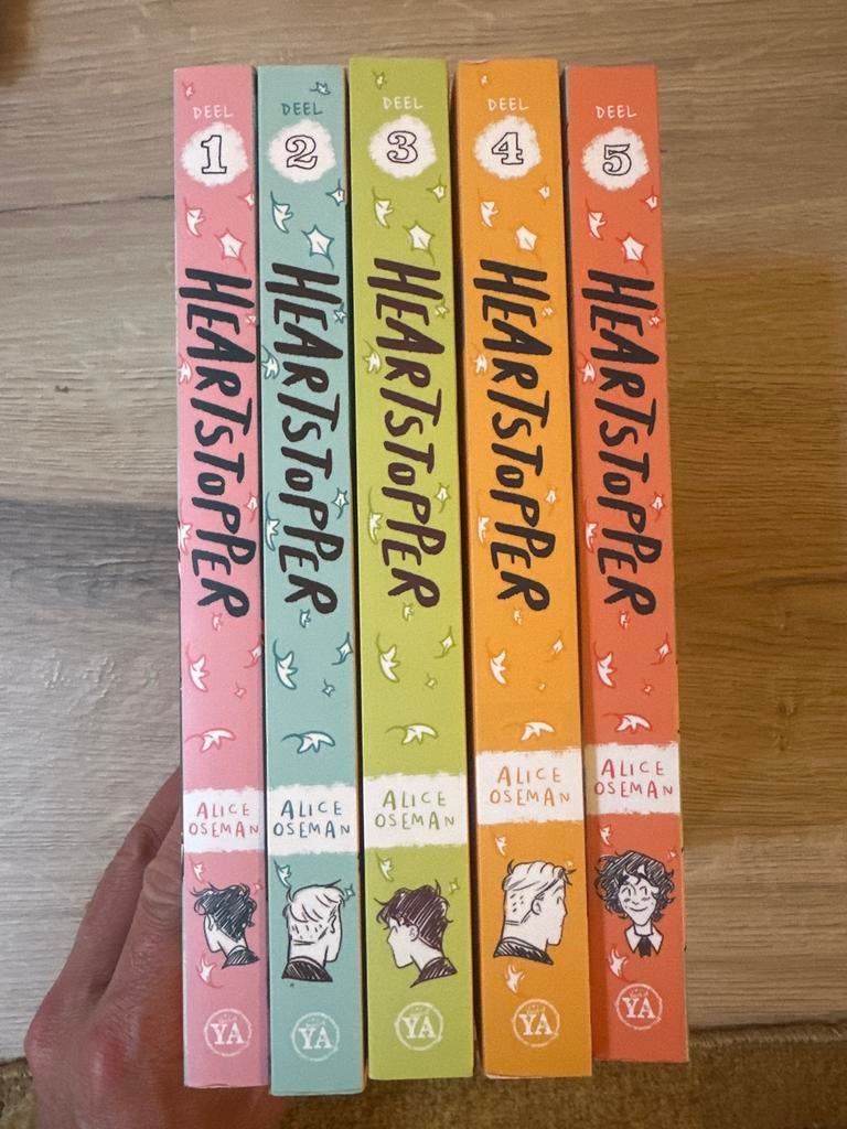 Heartstopper Complete Serie (Deel 1-5) - Alice Oseman, Boeken, Strips | Comics, Complete serie of reeks, Ophalen of Verzenden