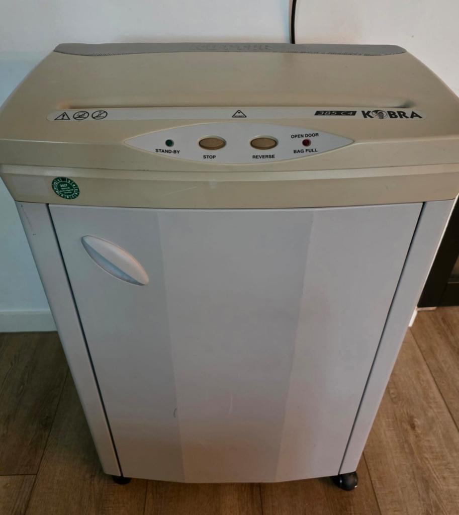 Kobra 358 c4 professionele papier shredder versnipperaar, Diversen, Verzenden