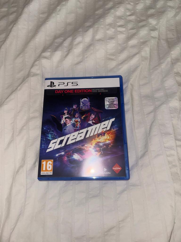 Screamer PS5 Day One Edition - Race, Vecht, Overleef!, Ophalen, 1 speler, Racen en Vliegen, Zo goed als nieuw