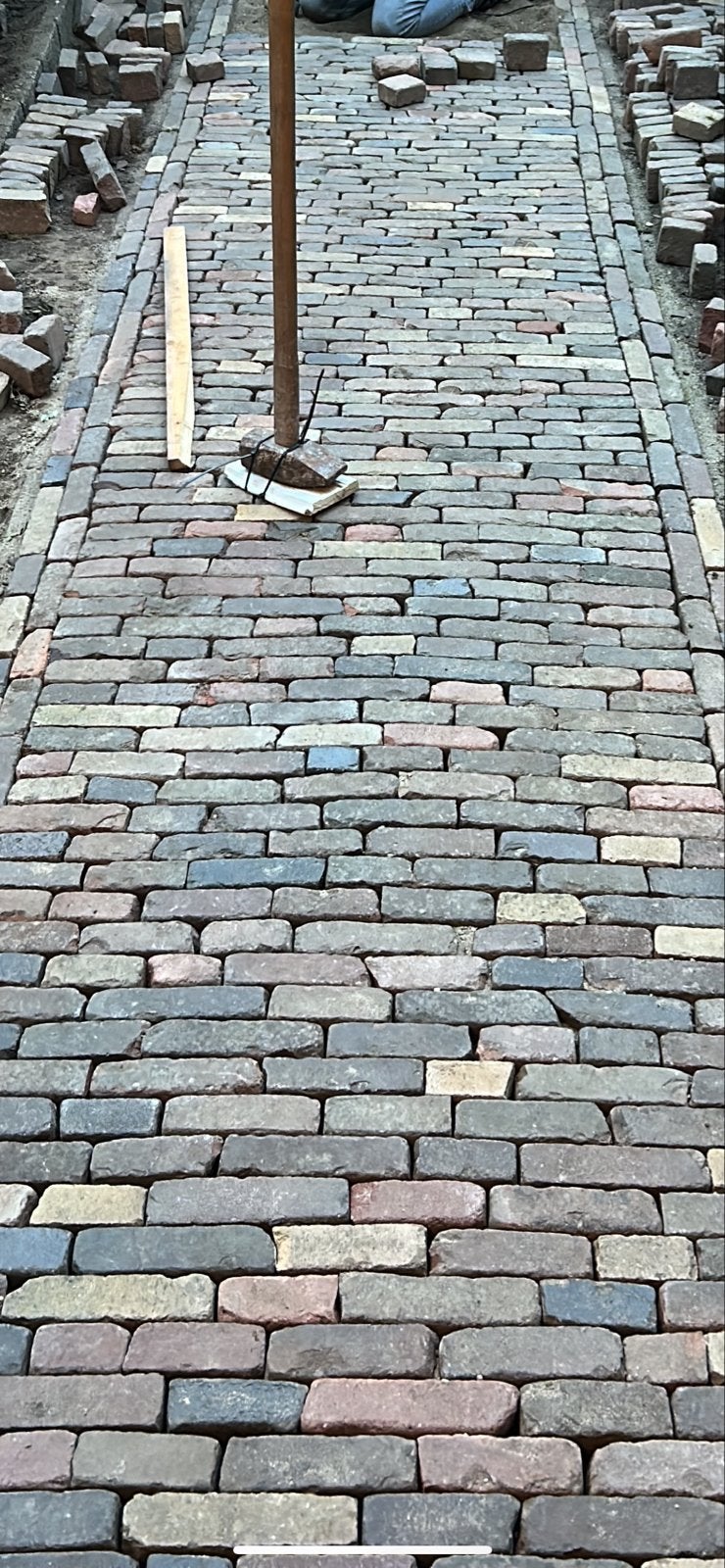 Gratis Waaltjes - +/- 4m², Tuin en Terras, Ophalen, Gebruikt, Klinkers, Minder dan 5 m²