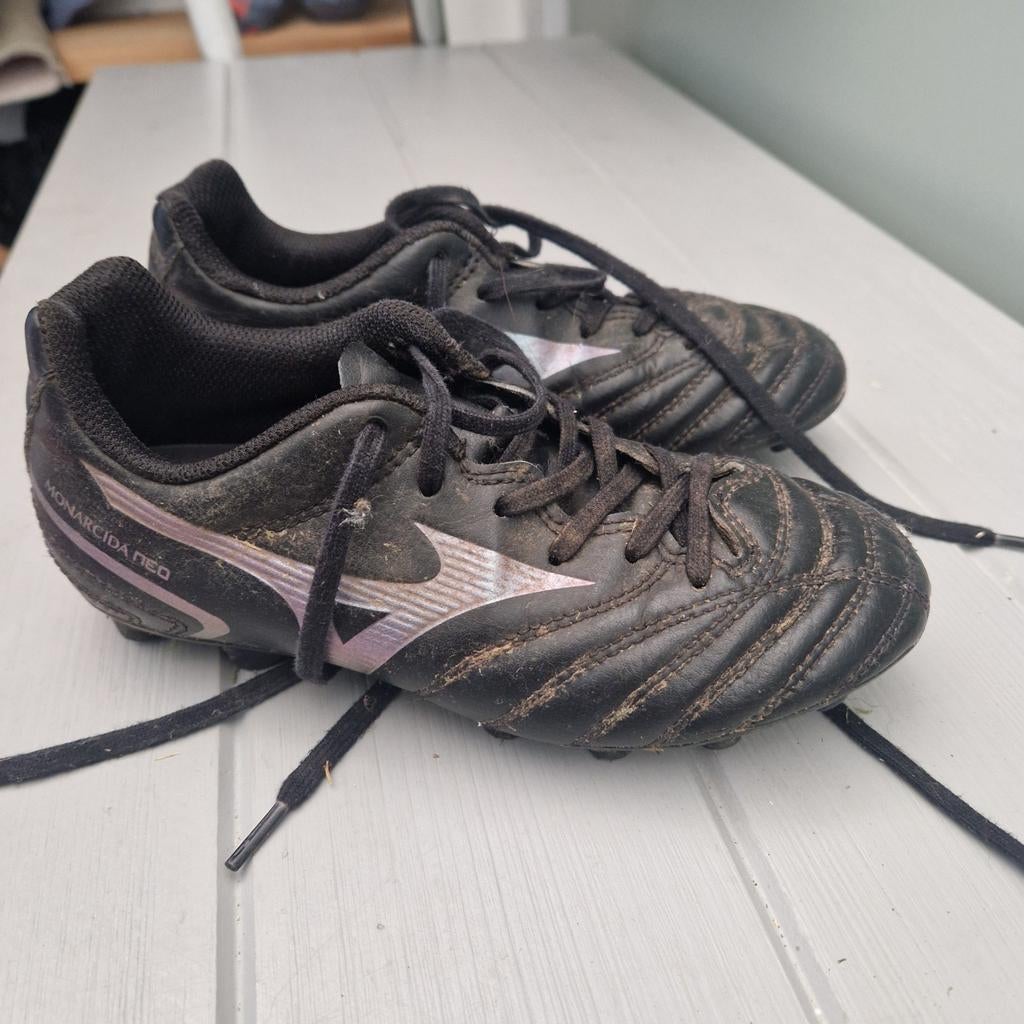 Mizuno Monarcida Neo voetbalschoenen - Maat 32,5, Maat XS of kleiner, Ophalen, Gebruikt, Schoenen