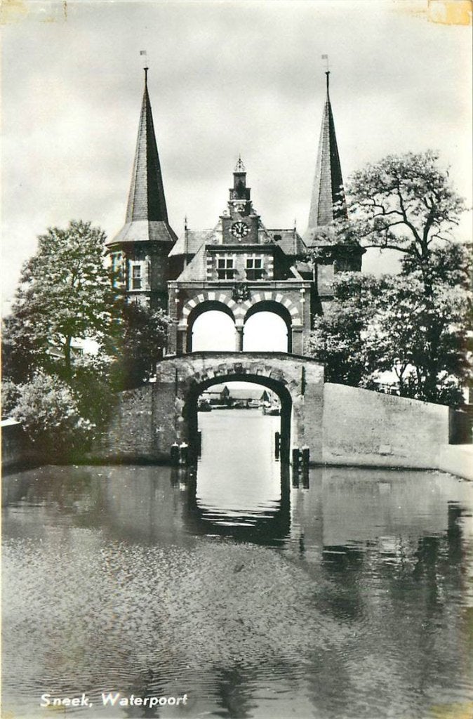 701-207-015 Sneek Waterpoort, Verzamelen, Verzenden, Voor 1920, Friesland