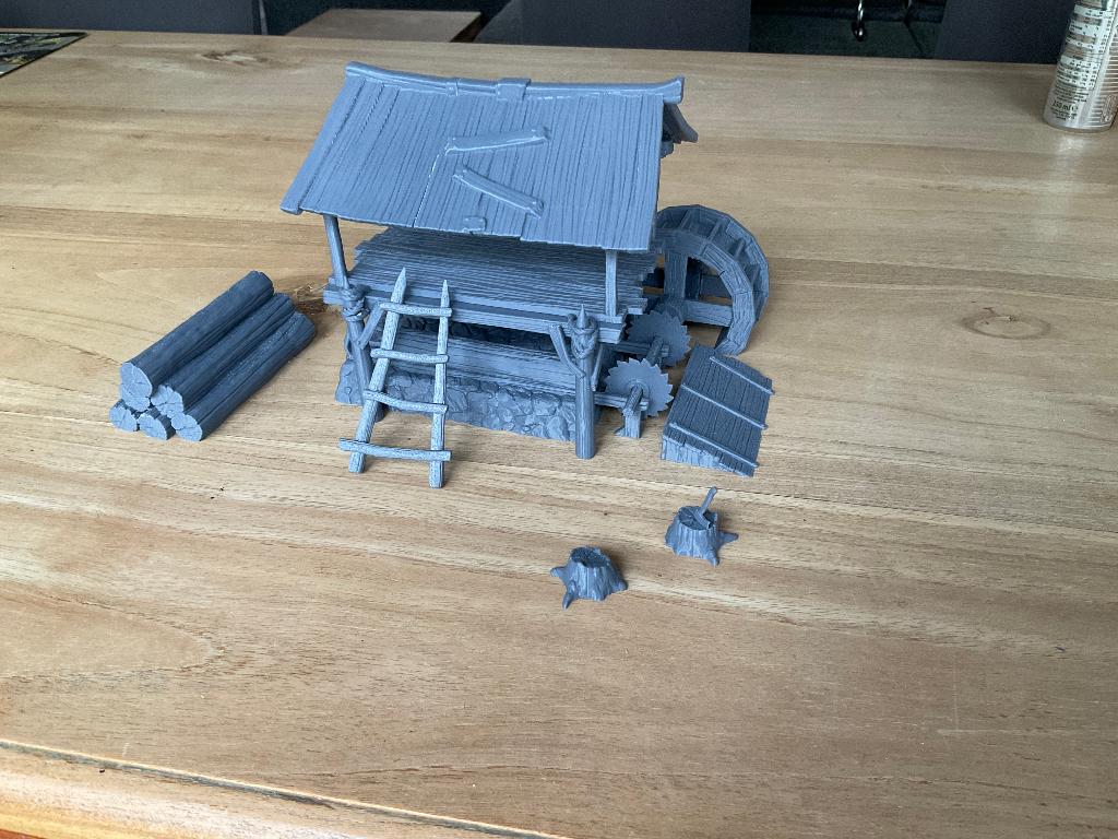 3D geprinte houtzagerij, Hobby en Vrije tijd, Ophalen of Verzenden, Nieuw, Overige soorten, Toebehoren