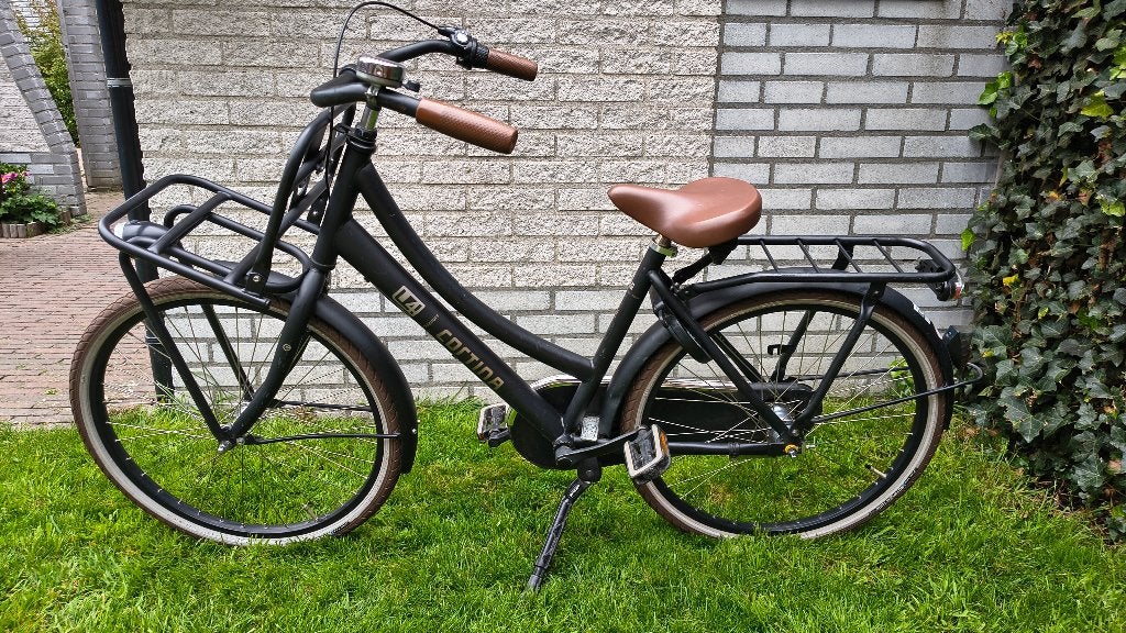 Cortina U4 meidenfiets 24 inch, Ophalen, Terugtraprem, Versnellingen, Cortina