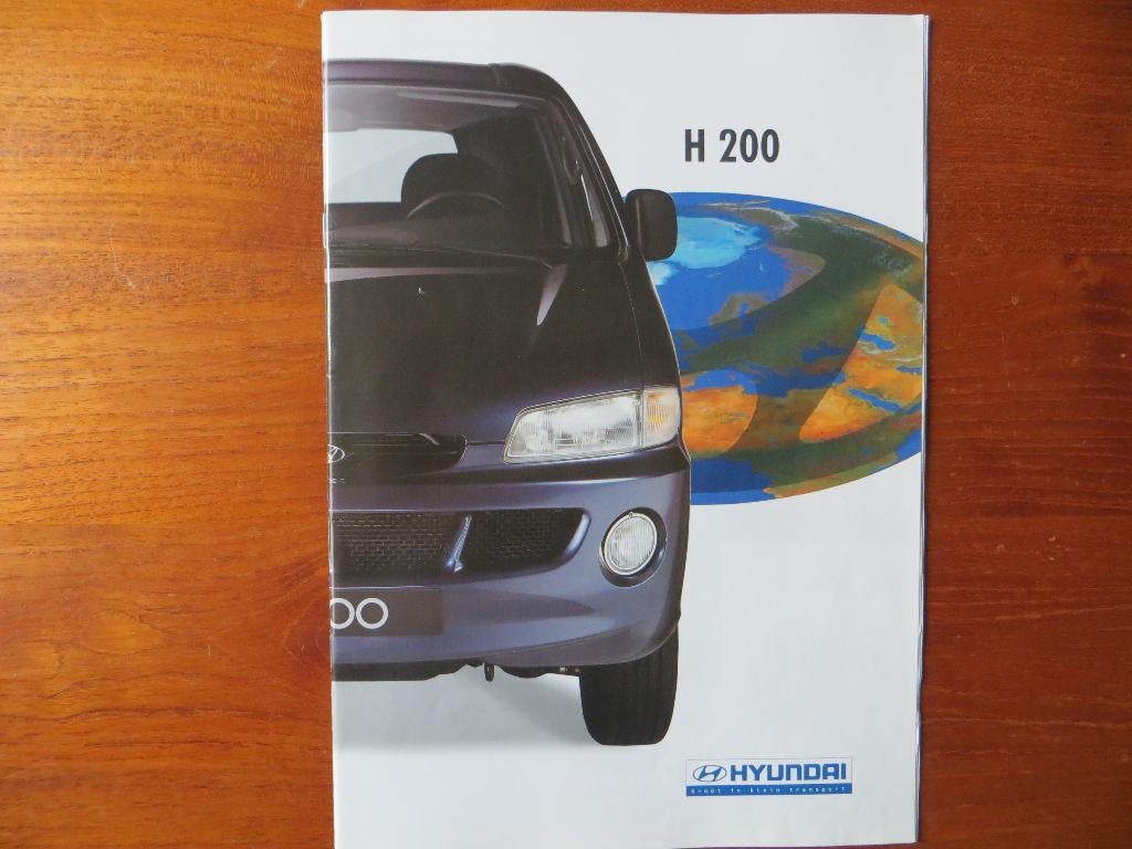 Hyundai H 200 (1998) met bijlage, Ophalen of Verzenden, Nieuw, Overige merken
