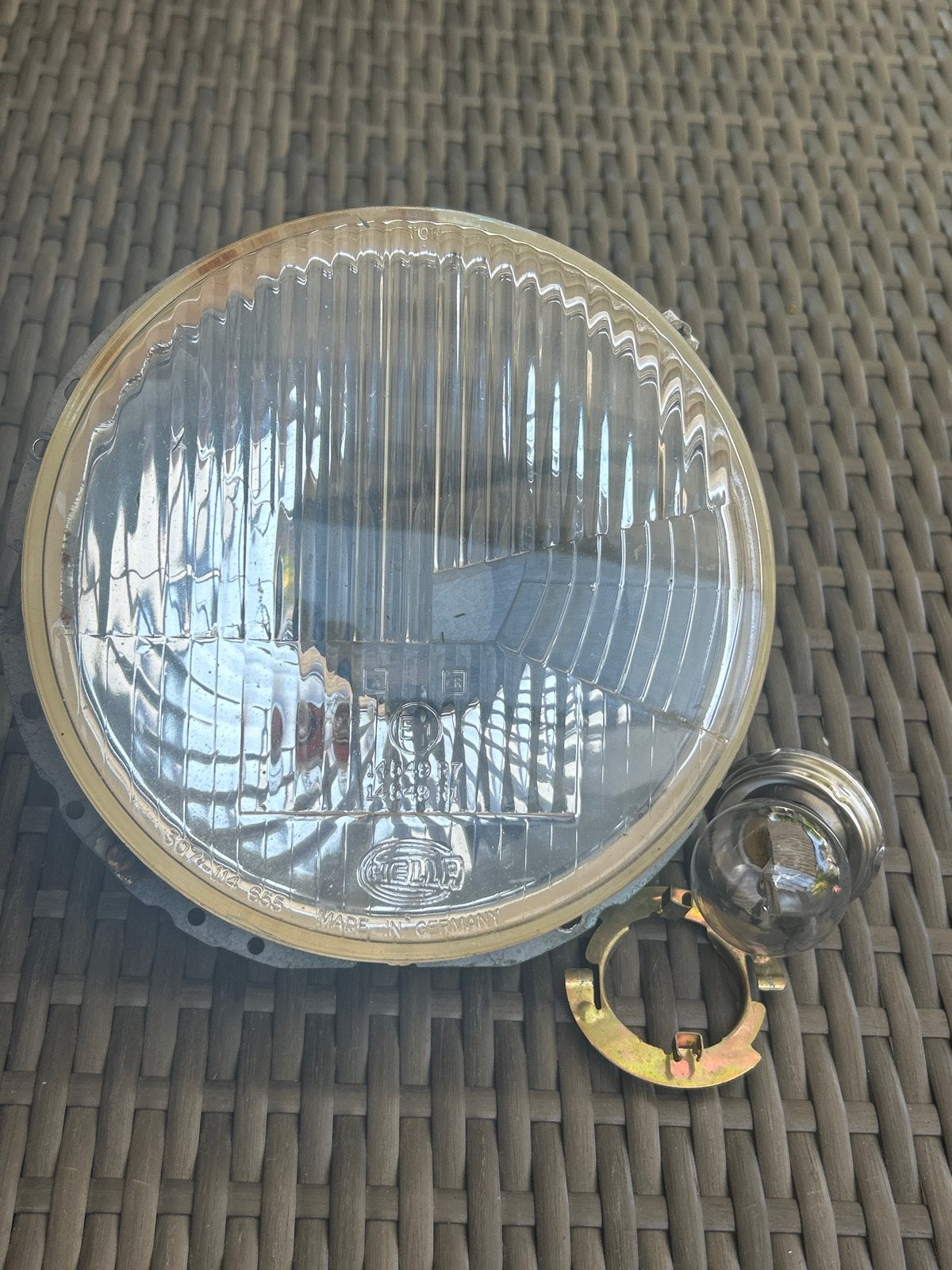 Hella Koplampunit met Bilux Lamp voor VW T2 e.a., Auto-onderdelen, Ophalen of Verzenden, Gebruikt, Volkswagen