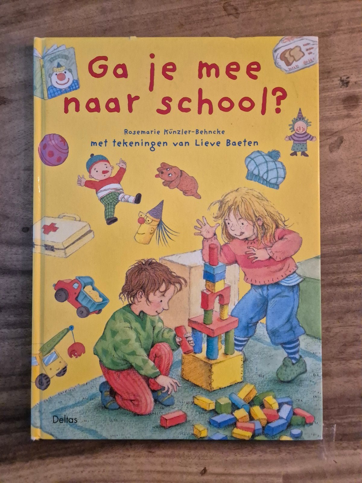 Ga je mee naar school? Voorleesboek voor kleuters, Boeken, Gelezen, Fictie algemeen, Jongen of Meisje, Ophalen of Verzenden