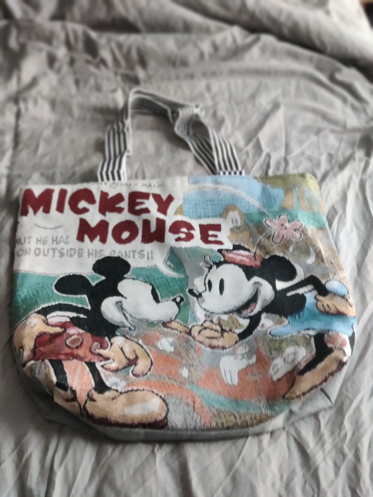 Mickey & Minnie Mouse Boodschappentas met Rits, Ophalen of Verzenden, Mickey Mouse, Nieuw