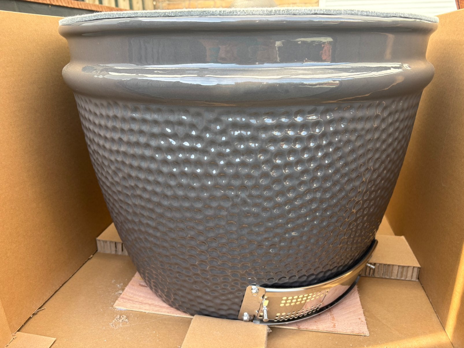 Grill Guru Large Grijs Base Onderkant NIEUW in doos, Ophalen, Nieuw