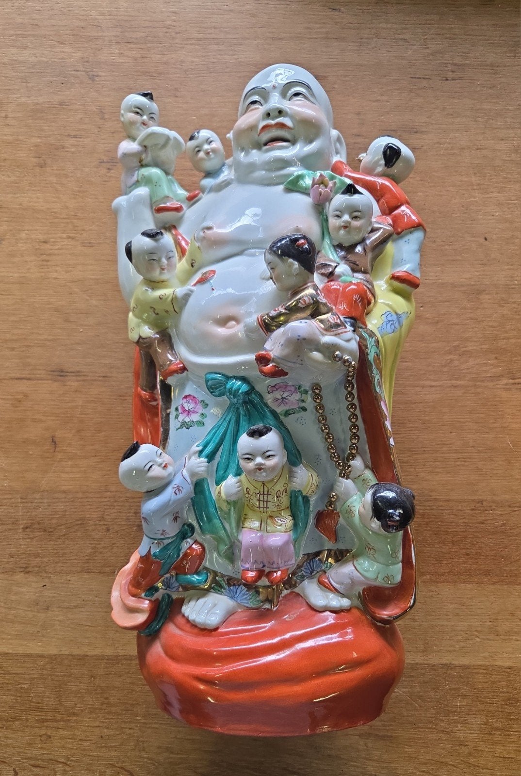 Grote Chinese Lachende Boeddha Famille Rose

9 kinderen, Huis en Inrichting, Woonaccessoires | Boeddhabeelden, Ophalen, Gebruikt