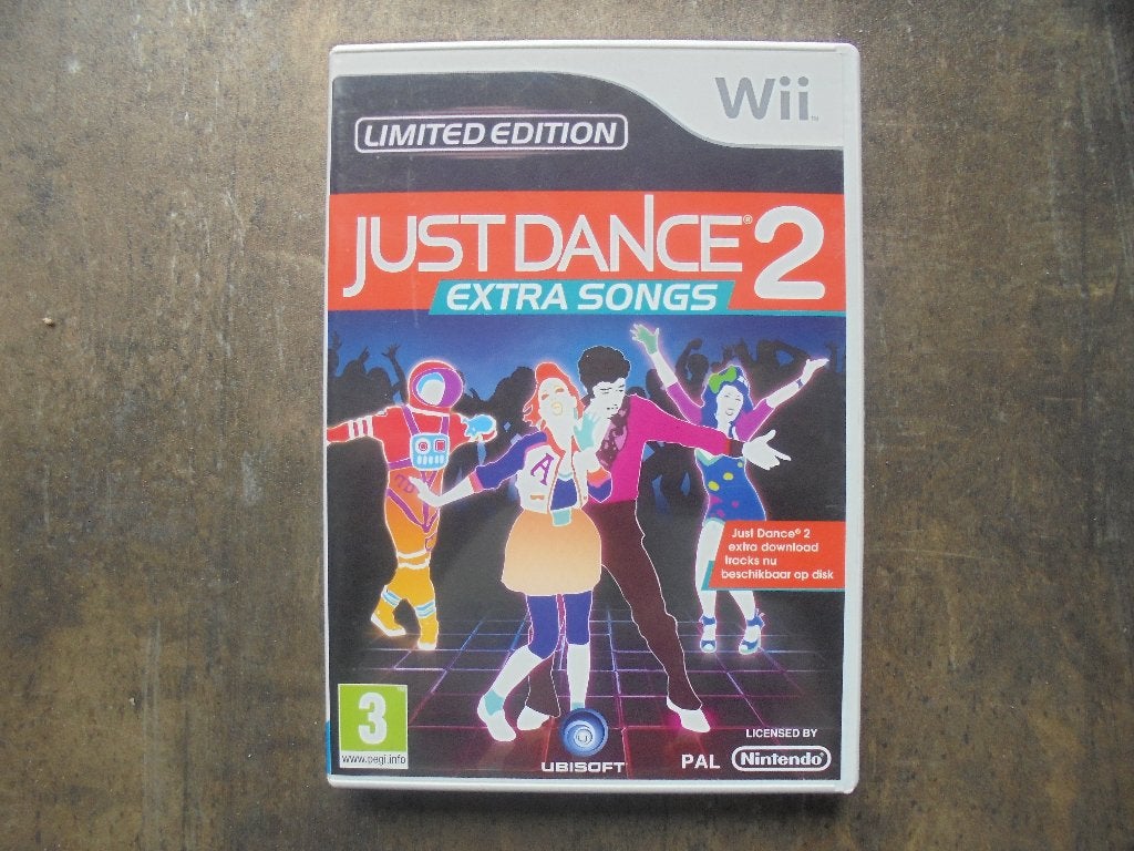 Just Dance 2 Extra Songs voor Wii (zie foto's), Muziek, Gebruikt, Ophalen of Verzenden, 3 spelers of meer