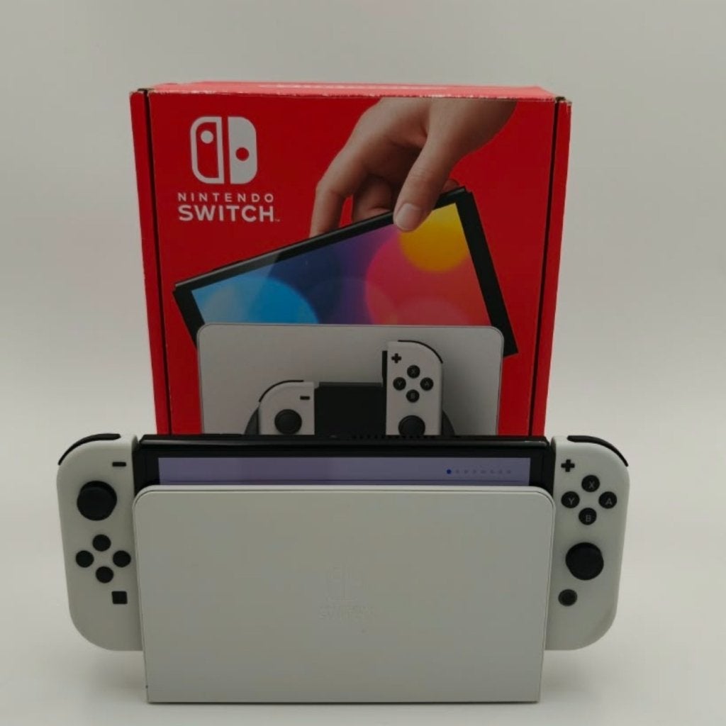 Nintendo Switch OLED complete set - Nieuwstaat, Nintendo, Zo goed als nieuw, Support@nintendo.com, 11-1 Hokotate-cho, Kamitoba, Minami-ku
Kyoto 601-8501
Japan
