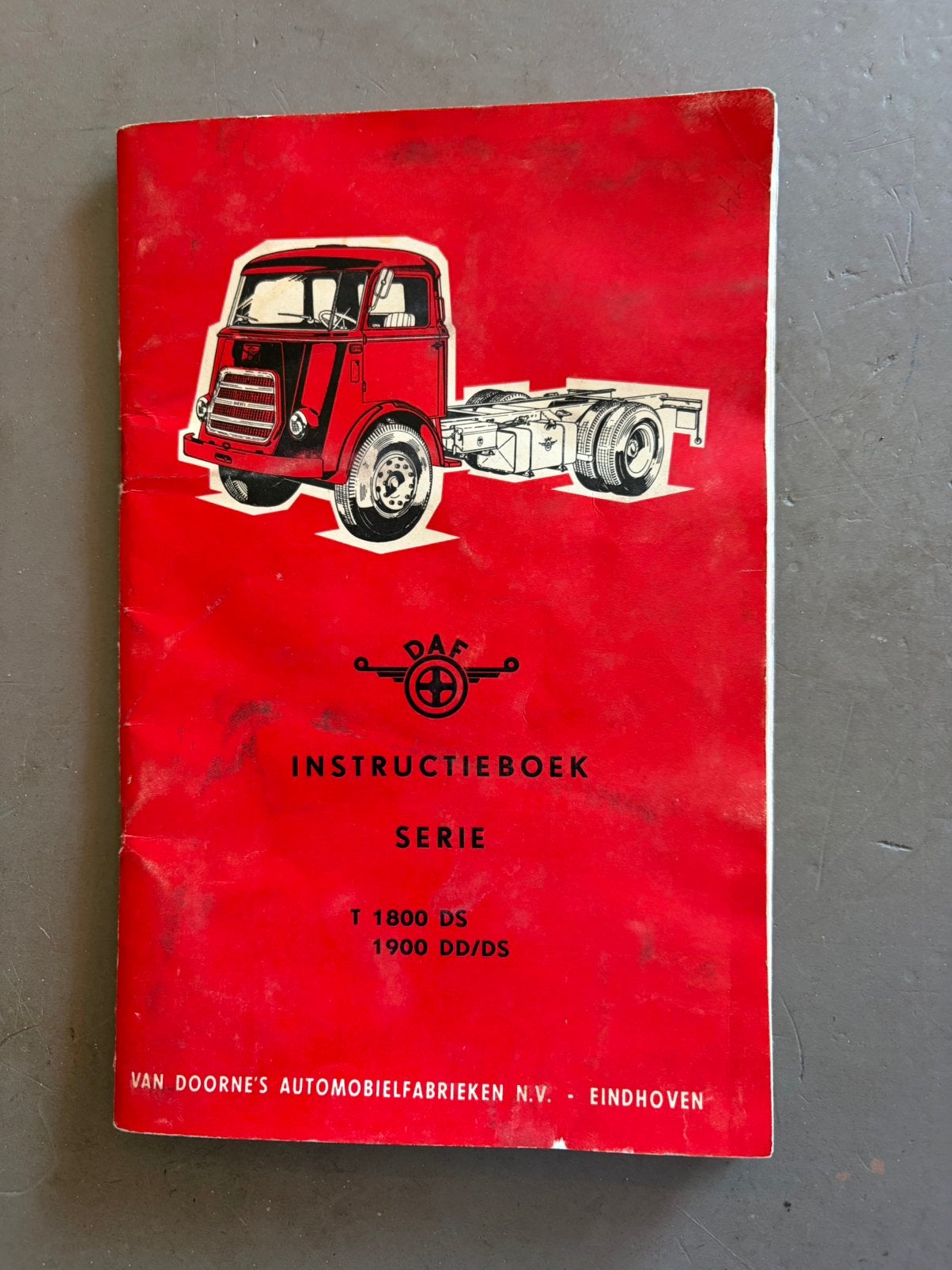 Instructie boekje DAF vrachtwagen, Ophalen of Verzenden