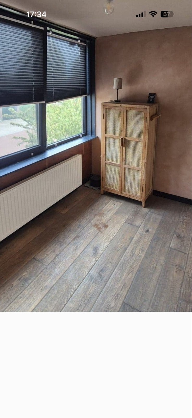gratis 8 a 9 m2 lamelerparket vloer met 3 mm eiken toplaag!!, Ophalen of Verzenden