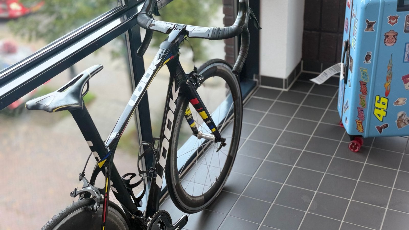 Look 795 Ultegra Carbon Racefiets - Zipp 303/505 - 2017, Overige merken, Gebruikt, Carbon, Velgrem