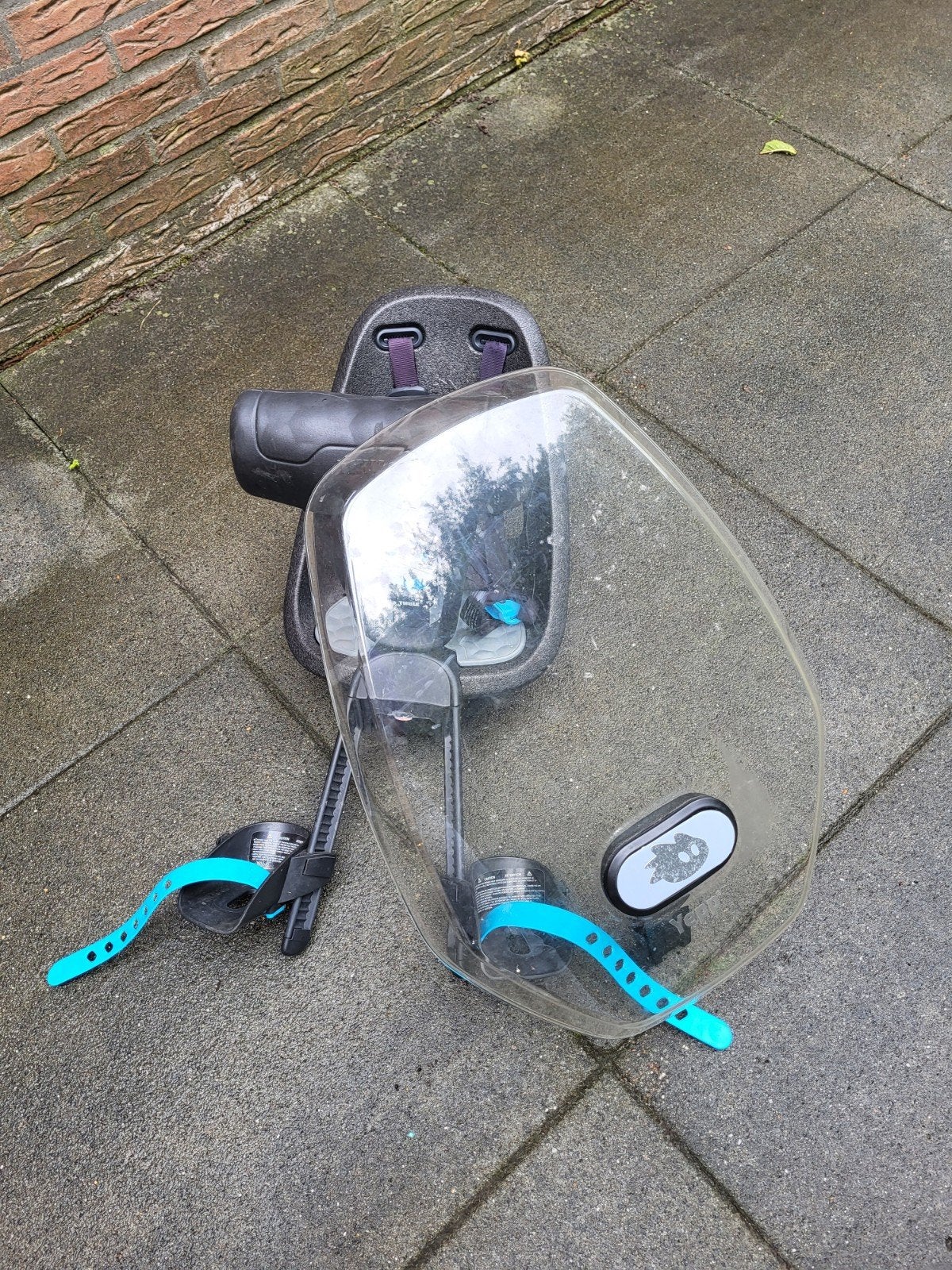 fietsstoel voorop, Fietsen en Brommers, Ophalen, Gebruikt