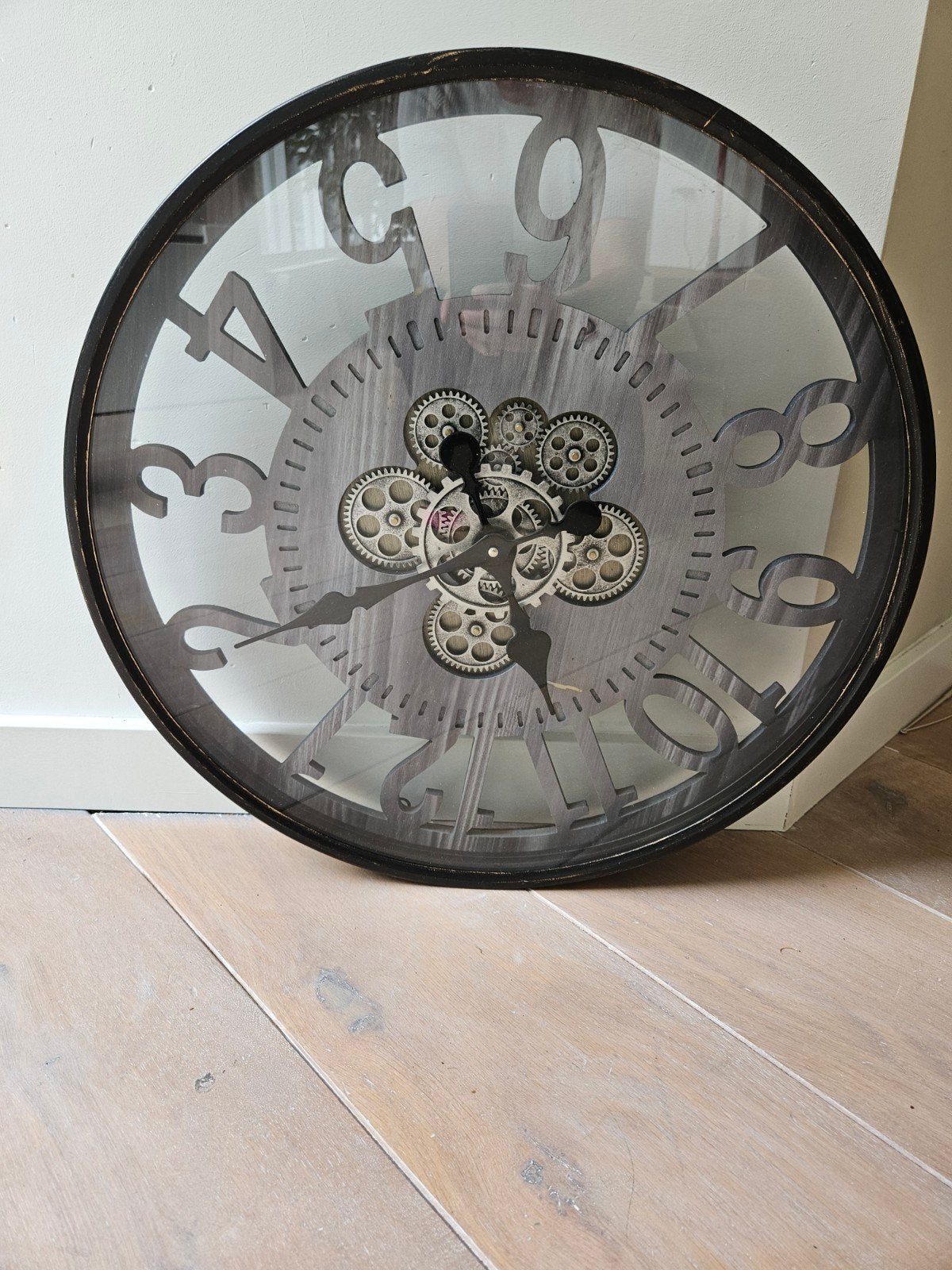 Klok diameter 57, Antiek en Kunst, Antiek | Klokken, Ophalen of Verzenden