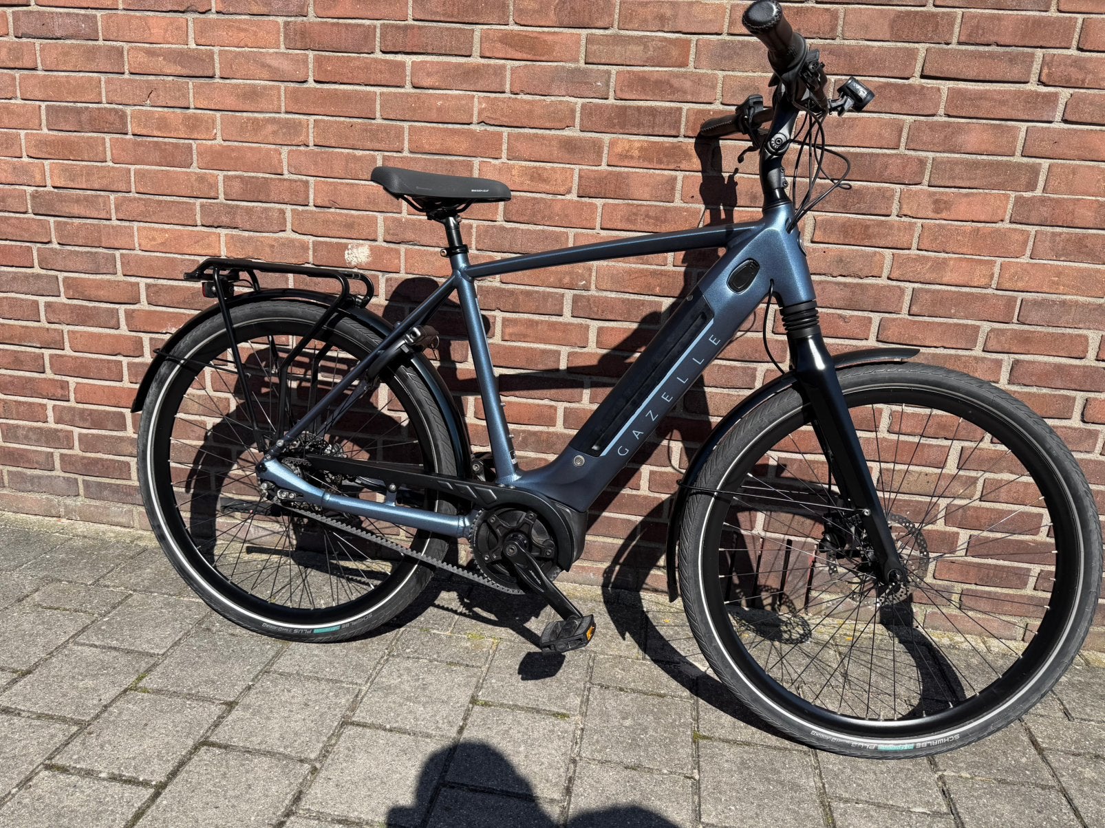Gazelle Ultimate C8 Belt H57, 55 tot 59 cm, Ophalen of Verzenden, Zo goed als nieuw, Gazelle