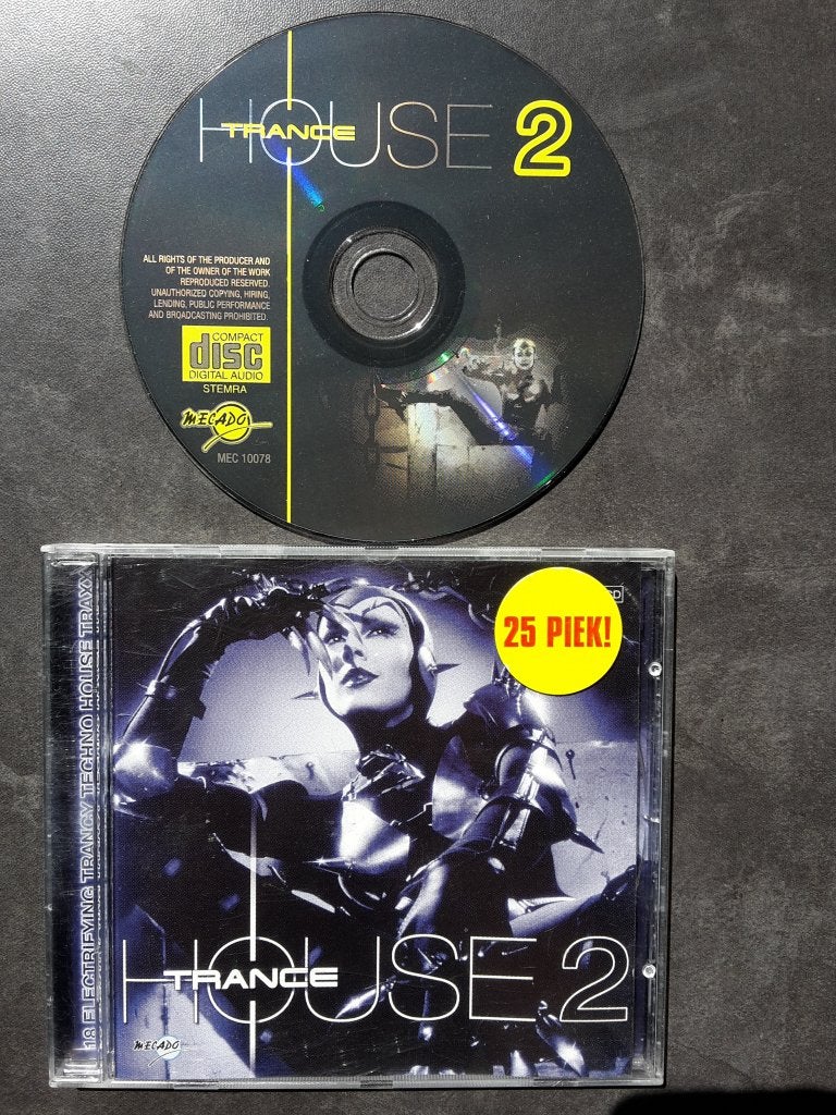 CD - Trance House 2 - Mecado Club Techno, Ophalen of Verzenden, Zo goed als nieuw