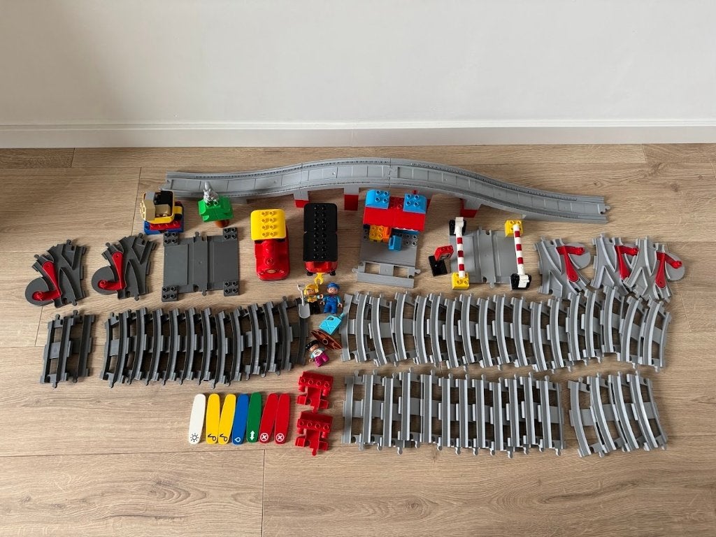 Lego duplo train, Kinderen en Baby's, Speelgoed | Duplo en Lego, Compleet, Ophalen of Verzenden, Zo goed als nieuw, Duplo