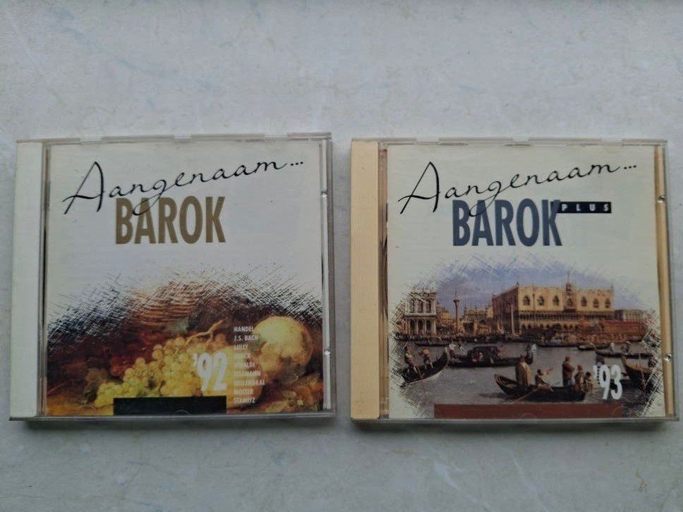 CD's Aangenaam Barok (2 stuks), Cd's en Dvd's, Gebruikt, Ophalen of Verzenden, Verzamelalbum, Orkest of Ballet