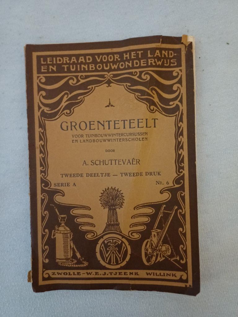 boekje Groenteteeld, Ophalen of Verzenden, Gebruikt