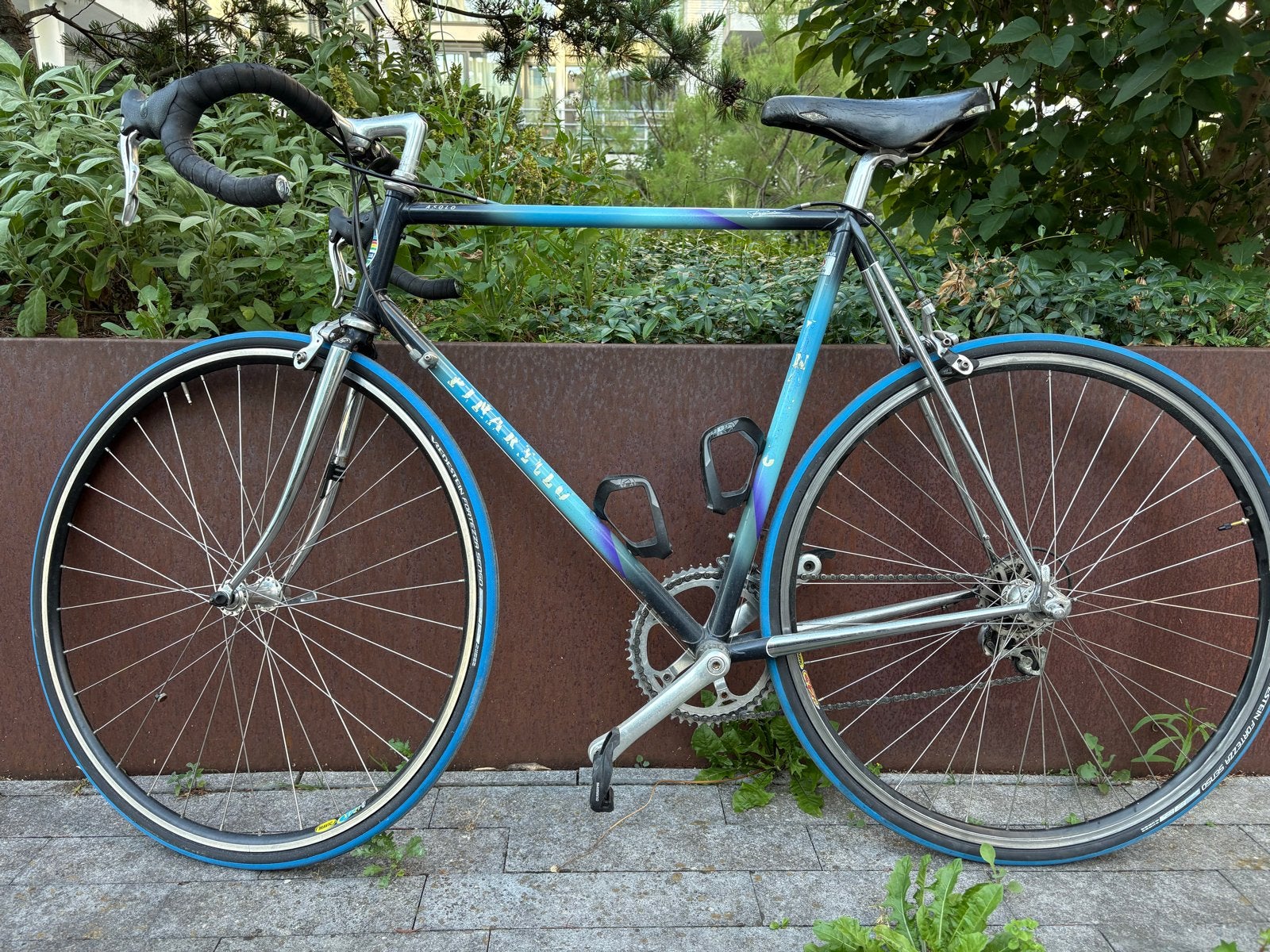 Pinarello Asolo racefiets - Columbus Cromor staal, Fietsen en Brommers, Fietsen | Racefietsen, Gebruikt, Staal, Overige maten
