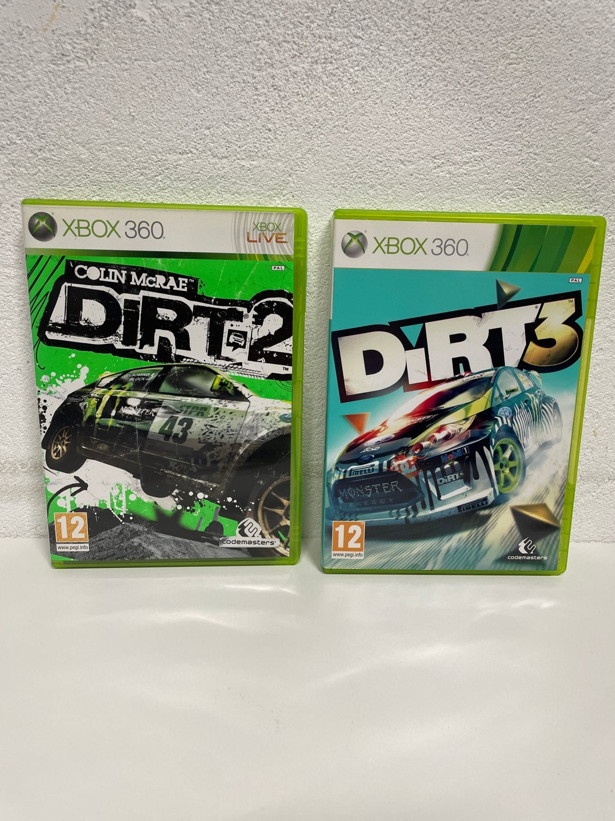 DiRT 2 & DiRT 3 Xbox 360 - Racegame Bundel, Gebruikt, Racen en Vliegen, Eén computer, Ophalen of Verzenden