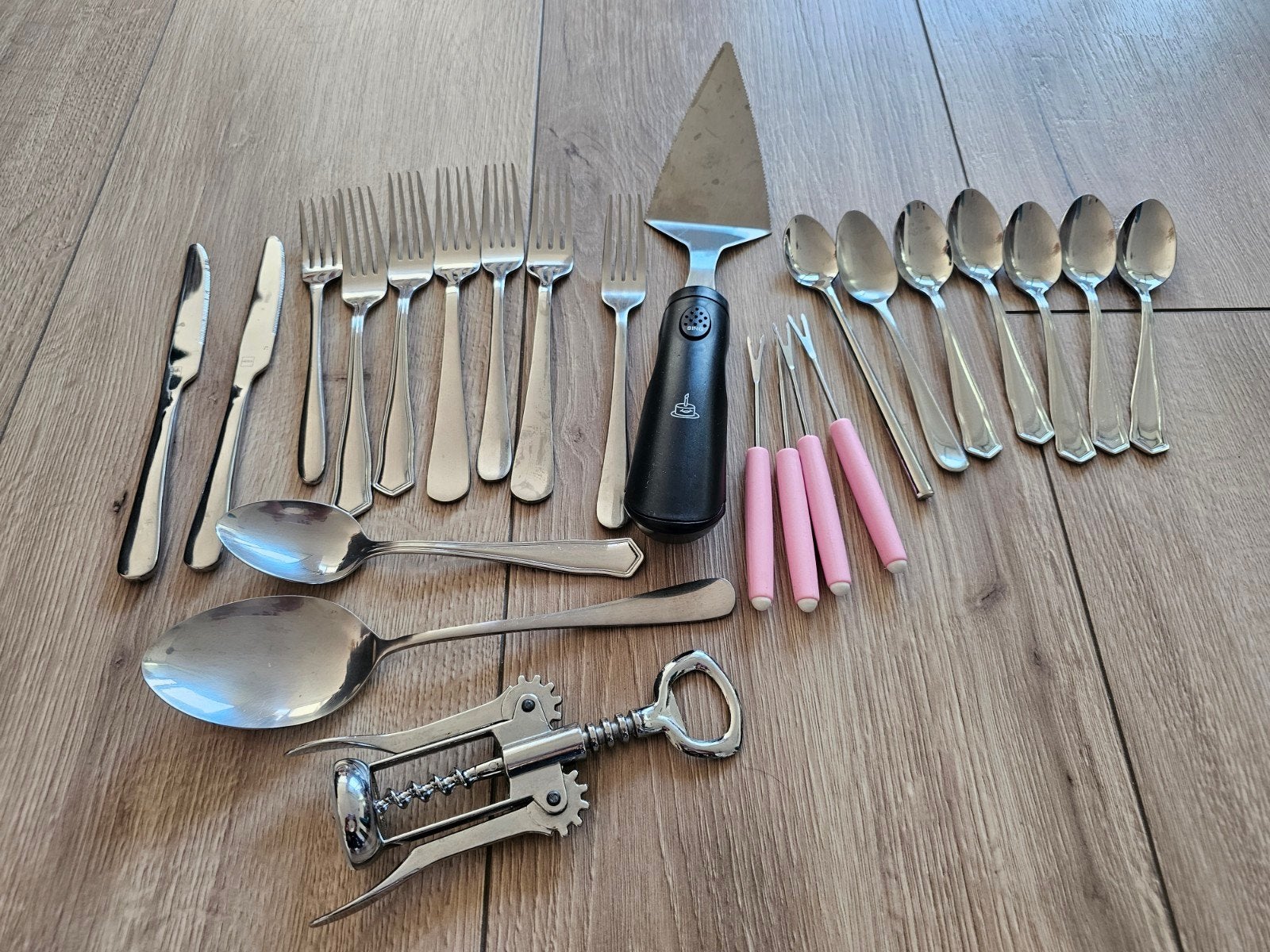 Verschillende soorten keukengerei en bestek - Nieuw!, Ophalen, Nieuw, Rvs of Chroom