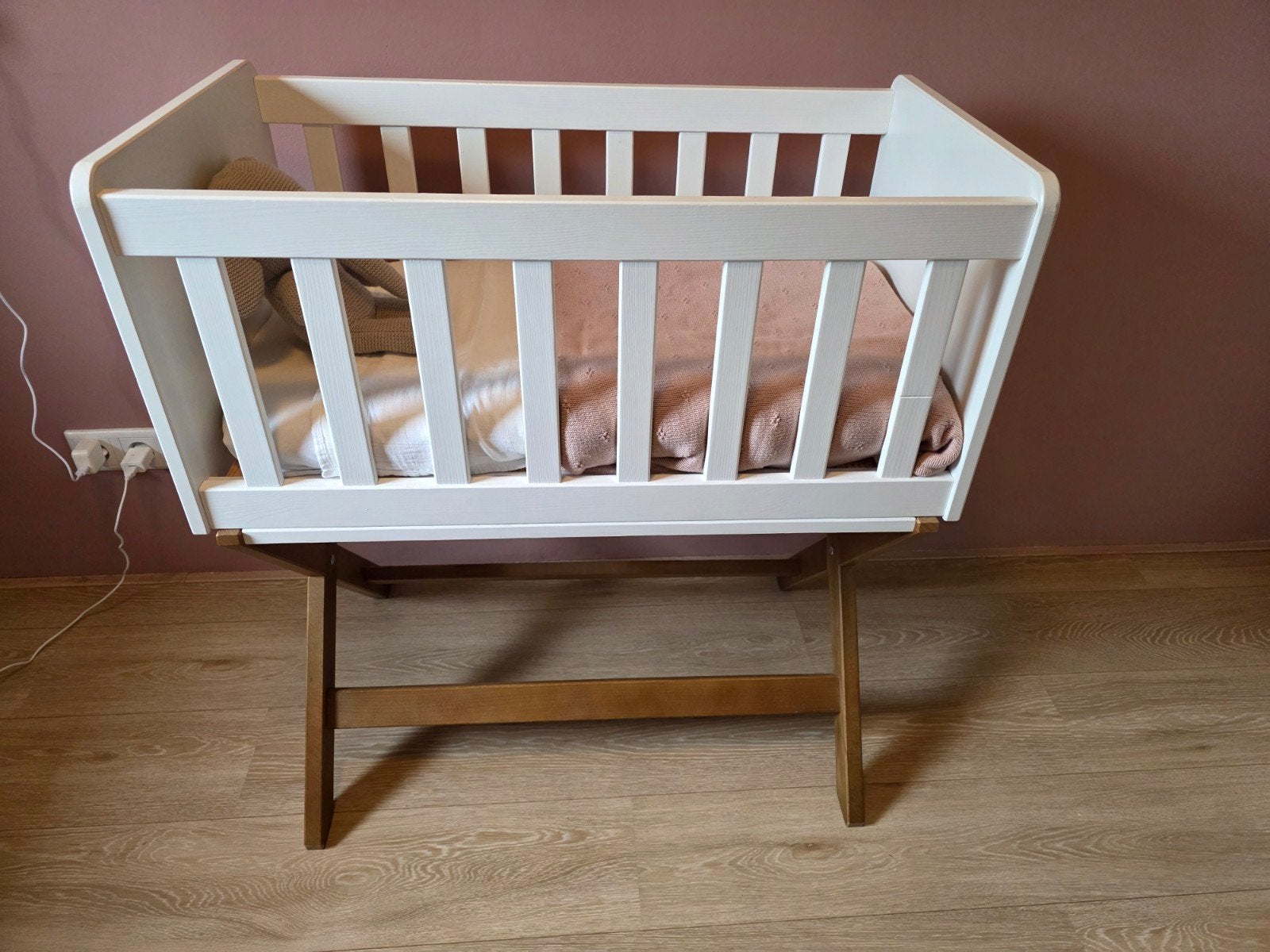 Happy Baby Marken Wieg Babypark - Gebruikt maar in goede sta, Ophalen, Zo goed als nieuw, Wieg