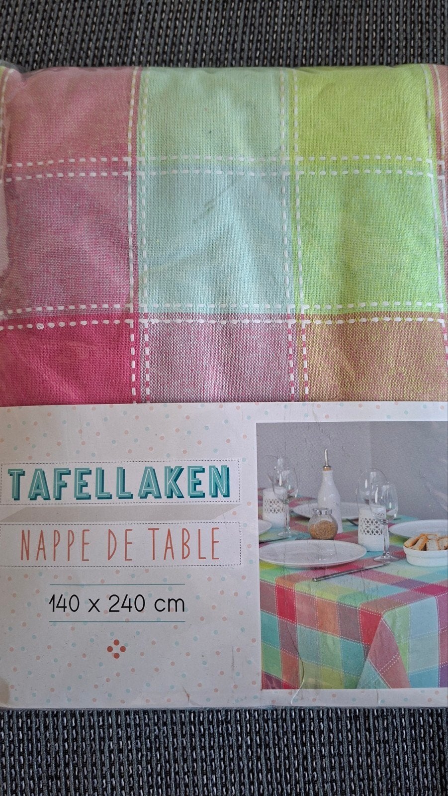 Tafelkleed Nieuw 140x240cm katoen, 240 cm, Nieuw, Ophalen of Verzenden, Katoen