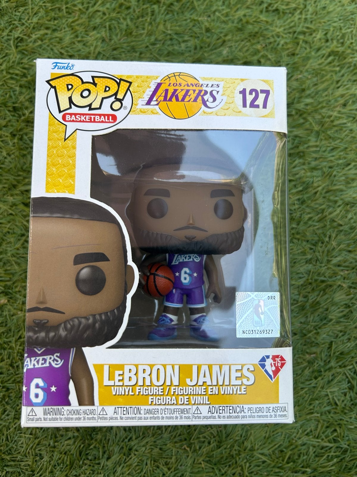 Funko Pop NBA Lebron James 127 Los Angeles Lakers, Ophalen of Verzenden, Zo goed als nieuw