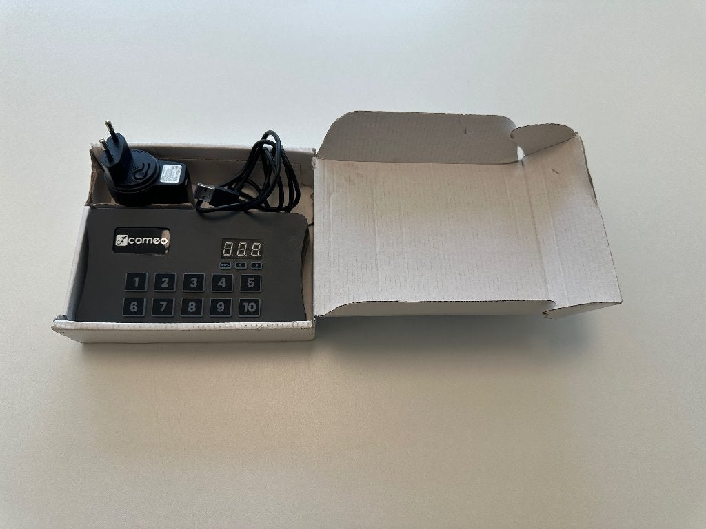 Cameo DVC Cue lichtcontroller, Ophalen of Verzenden, Zo goed als nieuw, Licht, Geluidgestuurd