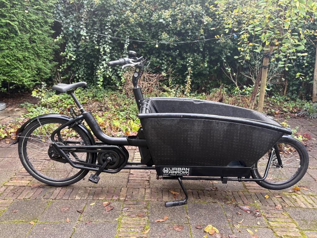 Urban Arrow bakfiets, Fietsen en Brommers, Fietsen | Bakfietsen, Gebruikt, 3 kinderen, Elektrisch, Schijfrem
