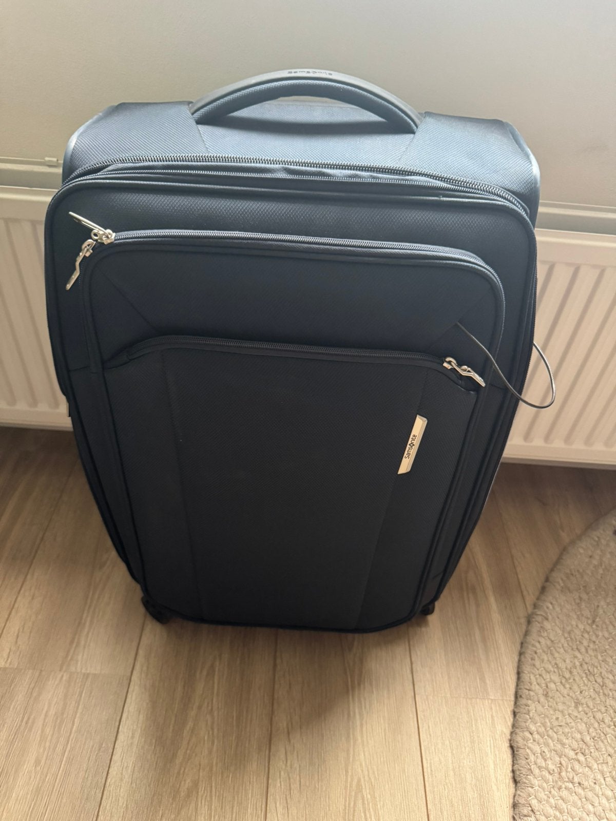 Samsonite Respark spinner 67cm midnight blue (defect), Sieraden, Tassen en Uiterlijk, Koffers, Gebruikt, Ophalen of Verzenden