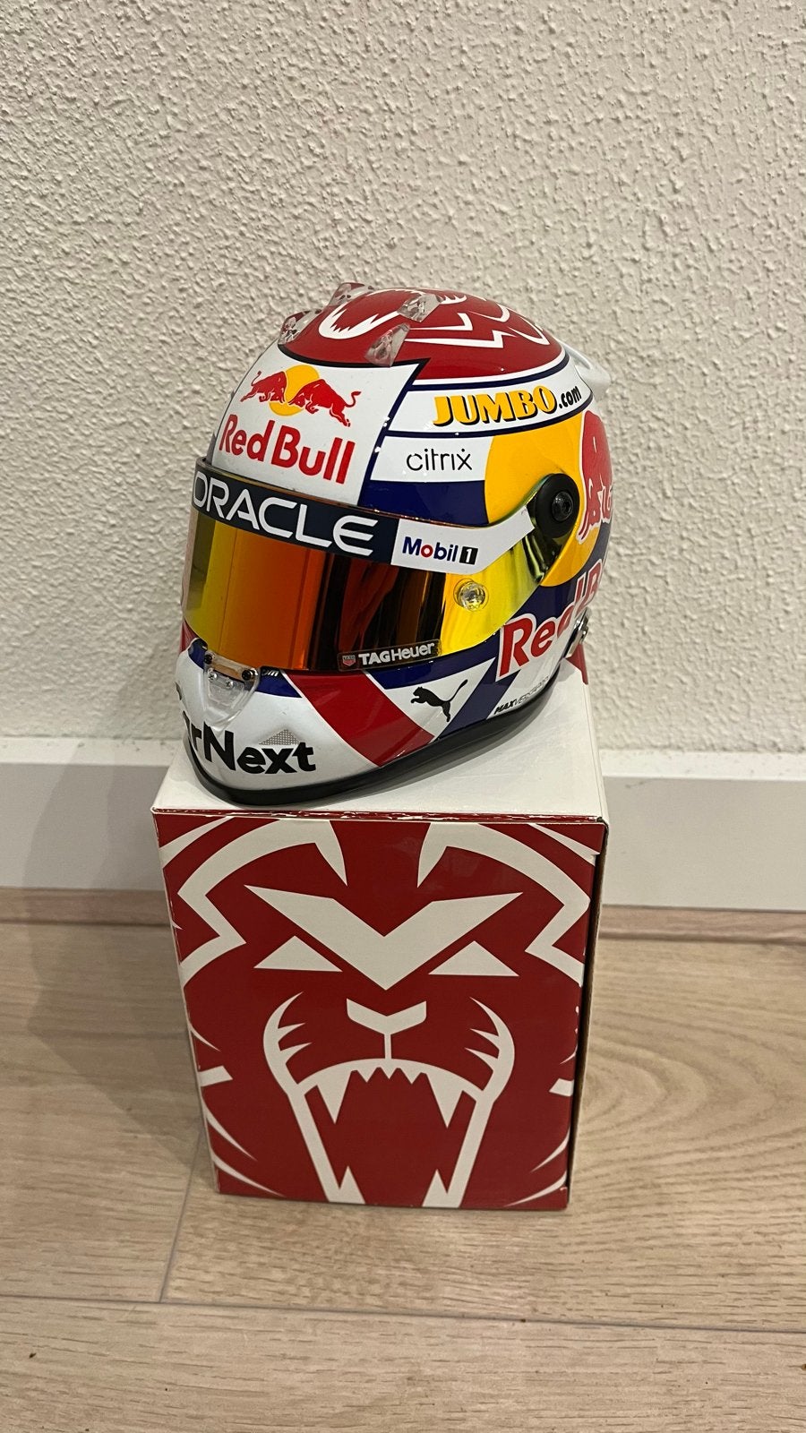 Max Verstappen Helm 1:2 - Dutch GP 2022, Ophalen of Verzenden, Nieuw, Formule 1