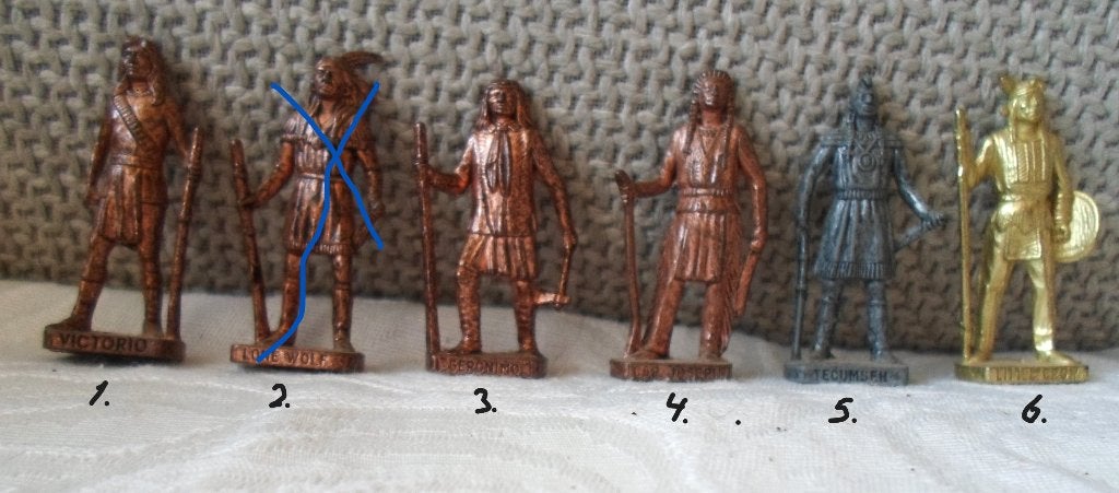 Ferrero metalen figuurtjes. (2) Zie omschrijving, Ophalen of Verzenden, Zo goed als nieuw, Overige typen