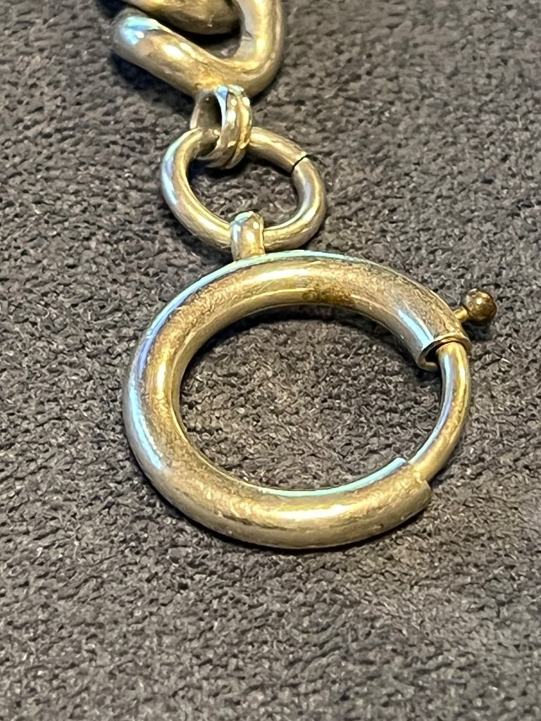 Zakhorlogeketting Lengte 32cm Breedte 1cm, Sieraden, Tassen en Uiterlijk, Ophalen of Verzenden, Overige materialen, Overige typen