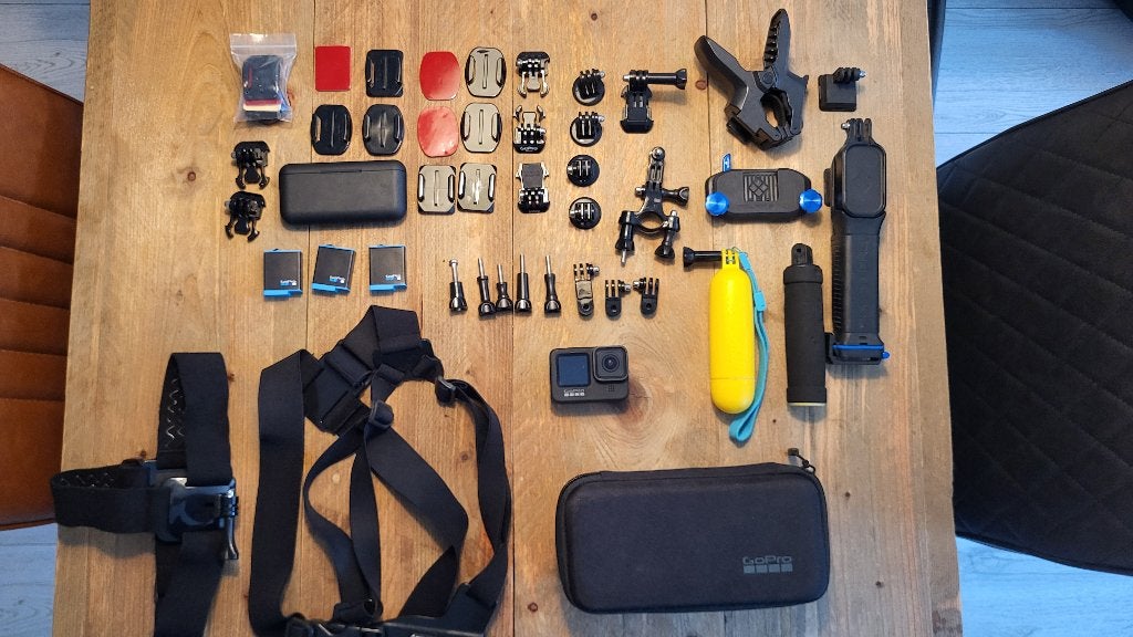 GoPro HERO9 Black inclusief gigantische accessoire-set!