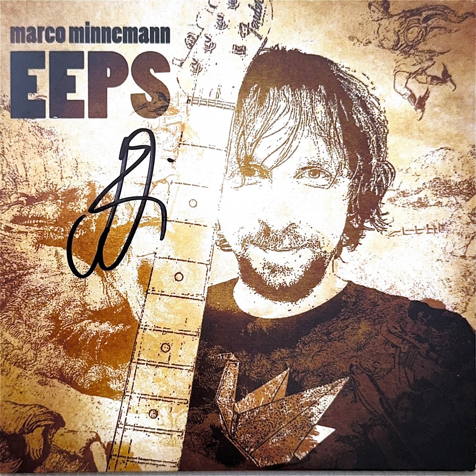 MARCO MINNEMANN, Eeps, Steven Wilson band, gesigneerd, Verzenden, Zo goed als nieuw, Bonusmateriaal, Poprock
