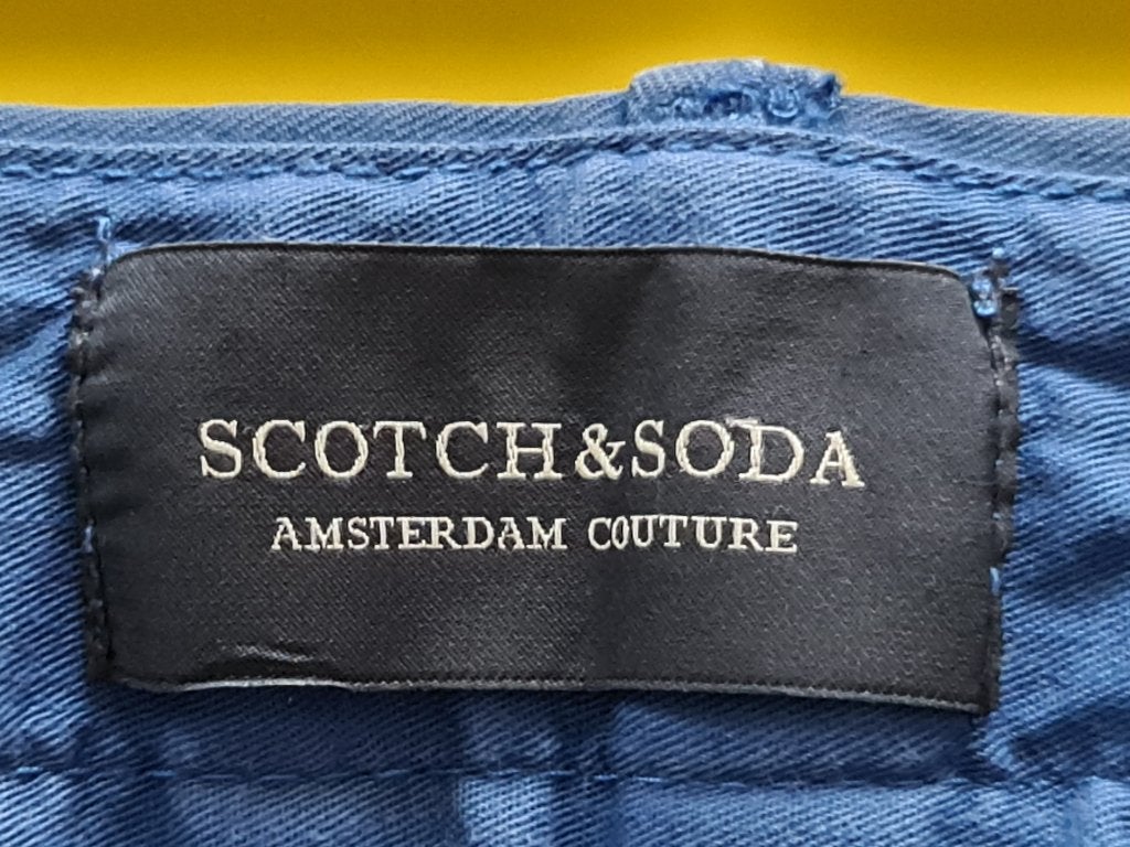 Nieuw Scotch&Soda broek met blauwe kleur maat 33/ 32, Kleding | Heren, Broeken en Pantalons, Nieuw, Maat 48/50 (M), Blauw, Verzenden