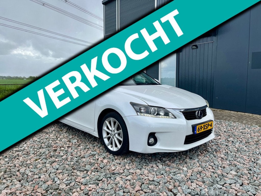 Lexus CT 200h Business Edition, Euro 5, Gebruikt, 4 cilinders, Wit